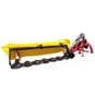 How do I start a gas lawn mower?
